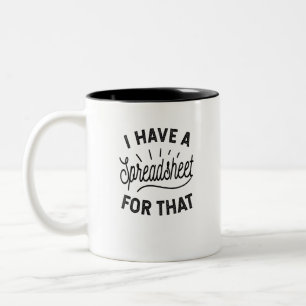 Dafür habe ich eine Tabelle Zweifarbige Tasse