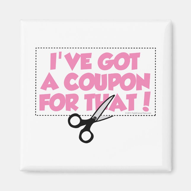 Dafür habe ich einen Gutschein Got Magnet (Vorne)