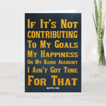 Dafür habe ich keine Zeit Got