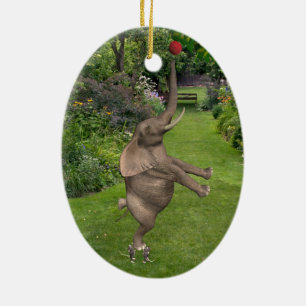 Dafür sind Freunde Keramik Ornament