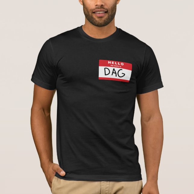 Dag-T-Shirt T-Shirt (Vorderseite)