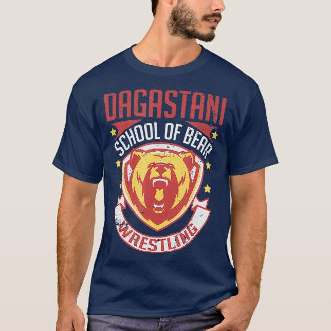 Dagastani Bear Wrestling Sambo MIXED MARTIAL ARTS  T-Shirt (Vorderseite)
