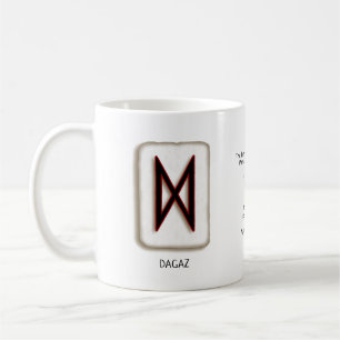 Dagaz RuneStone-Tasse Kaffeetasse
