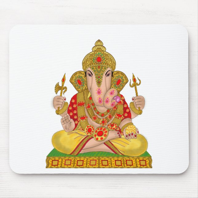 Dagduseth Ganesha Mouse Pad Mousepad (Vorne)