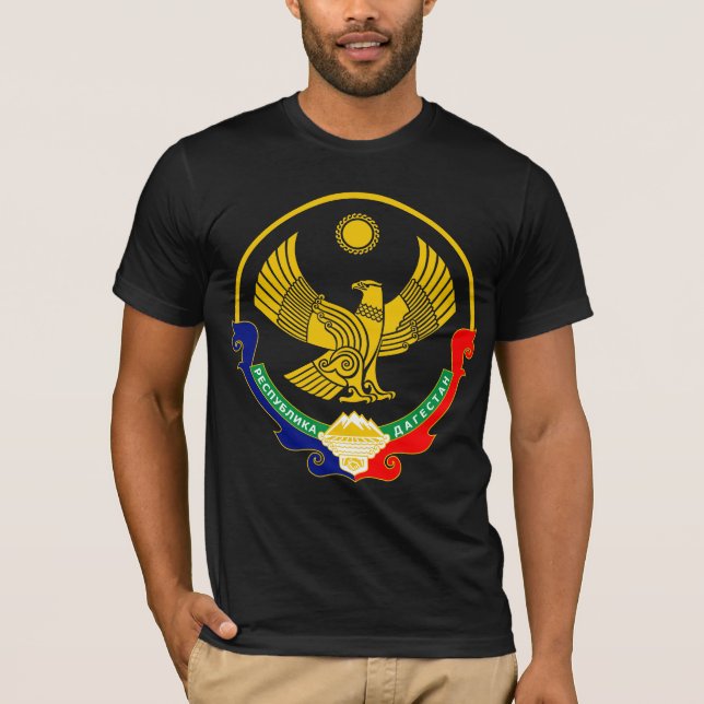 Dagestan-Wappen T-Shirt (Vorderseite)