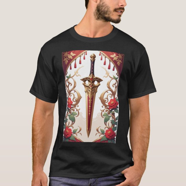 Dagger Art Dark T - Shirt (Vorderseite)