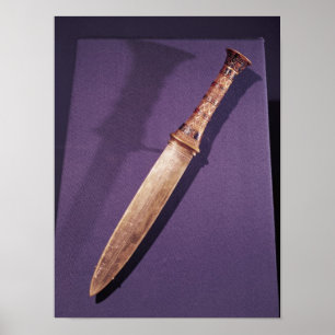 Dagger, aus dem Grab von Tutankhamun Poster