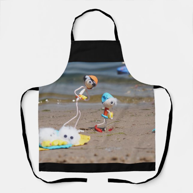 Dagje strand van de Fubby's Schürze (Vorderseite)