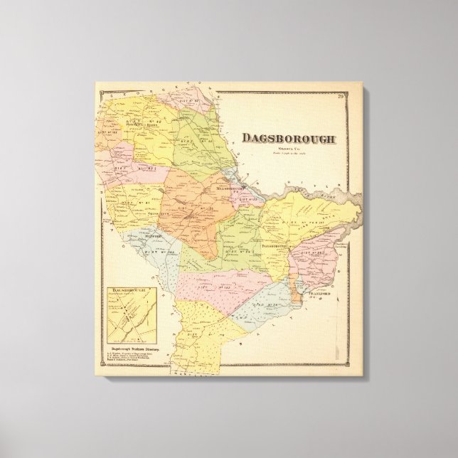 Dagsborough Leinwanddruck (Vorderseite)