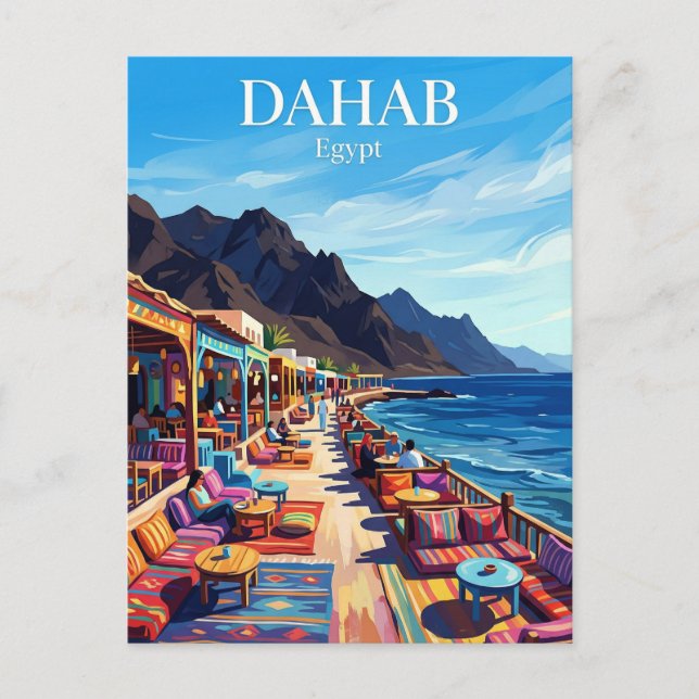 Dahab Ägypten Postkarte (Vorderseite)