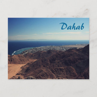 Dahab from Above Postcard Postkarte