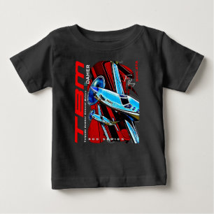 Daher Socata TBM 900er GA Aviation Baby T-shirt