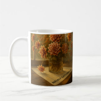 "Dahlia Art Print by Nataly Gattamelati - Wall De Kaffeetasse