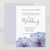 Dahlia Blume lila blauen Hochzeit