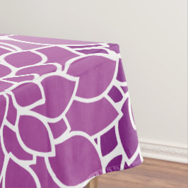 Dahlia-Blume, Muster von Blume, Lila Dahlia Tischdecke