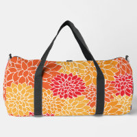 Dahlia-Blume, Muster von Blume, Orange Dahlia