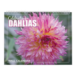 Dahlia Blume Wall Calendar feiern Kalender