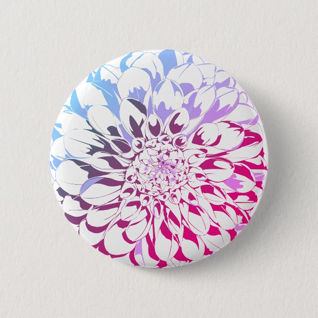 Dahlia flower button - violet tones (Vorderseite)