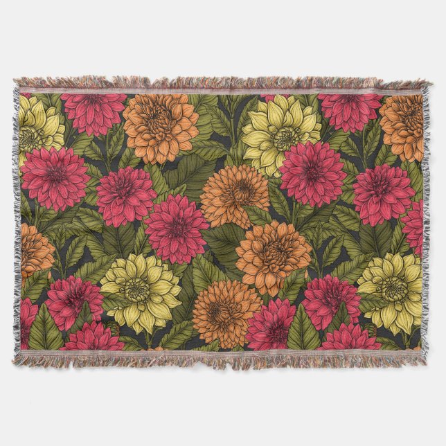 Dahlia Garden Decke (Vorderseite)