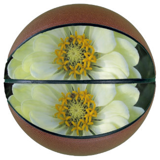 Dahlia Hellgelbe Blume Basketball