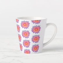 Dahlia Latte Tasse