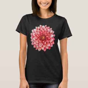Dahlia Mandala Blume Graphic T-Shirt