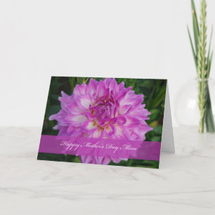 Dahlia Mother's Day Mama Karte