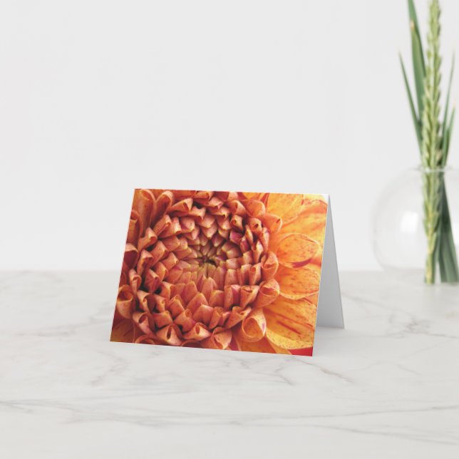 Dahlia - notecard karte (Vorderseite)
