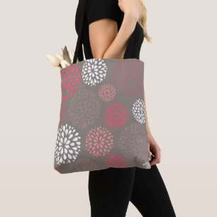 Dahlia Pattern Tasche