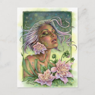 Dahlia Postcard Postkarte