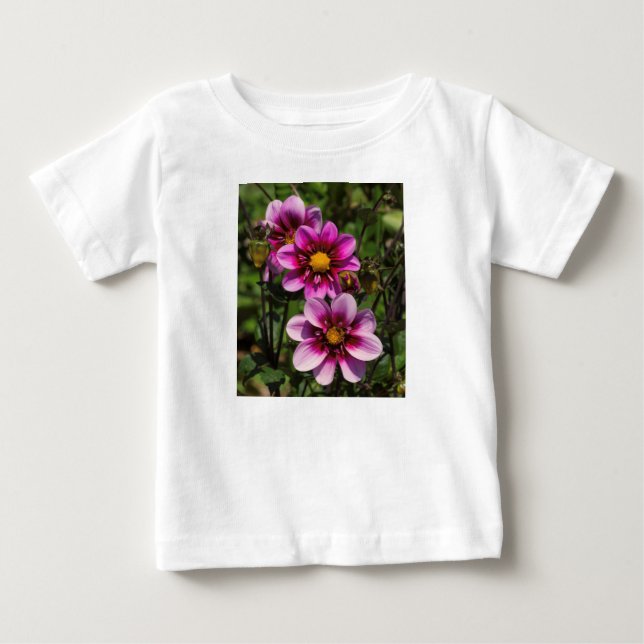 Dahlia Trio Baby T-shirt (Vorderseite)