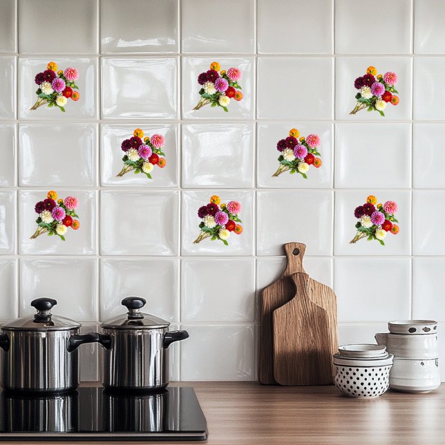 Dahlias Fliese (Von Creator hochgeladen)