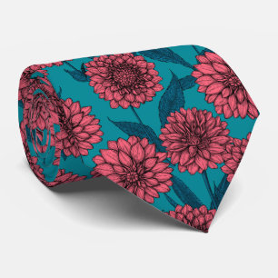 Dahlias Neck Tie Krawatte