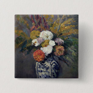 Dahlien, c.1873 button