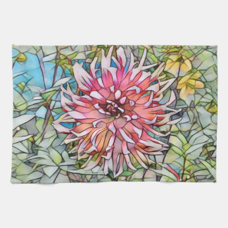 DAHLIENBLUME GESCHIRRTUCH