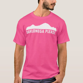 Dahlonega Georgia Bitte Baseball Sleeve T-Shirt