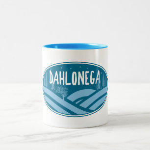 Dahlonega Georgia Outdoors Zweifarbige Tasse