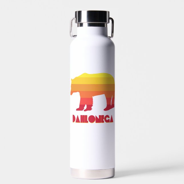 Dahlonega Georgia Rainbow Bear Trinkflasche (Vorne)