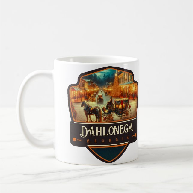 Dahlonega, Georgien | VINTAG Kaffeetasse (Links)