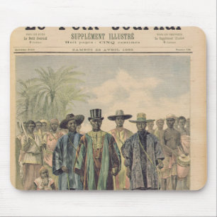 Dahomeans auf den Champions de Mars Mousepad