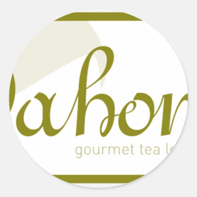 Dahonlogo Runder Aufkleber (Vorderseite)