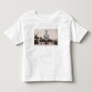 Daibutsu in Kobe, c.1880 (Hand farbiger Kleinkind T-shirt