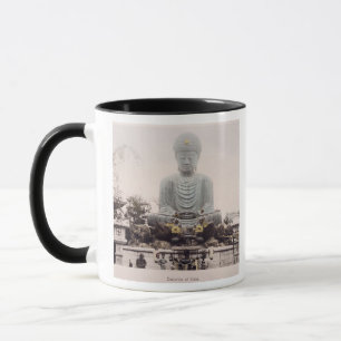 Daibutsu in Kobe, c.1880 (Hand farbiger Tasse
