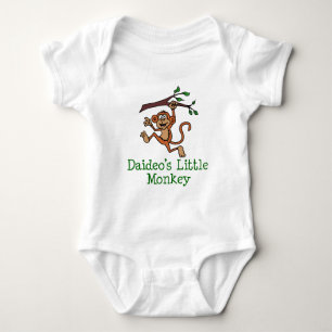 Daideos kleiner Affe Baby Strampler