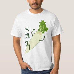 Daikon Rettich-T-Shirt T-Shirt
