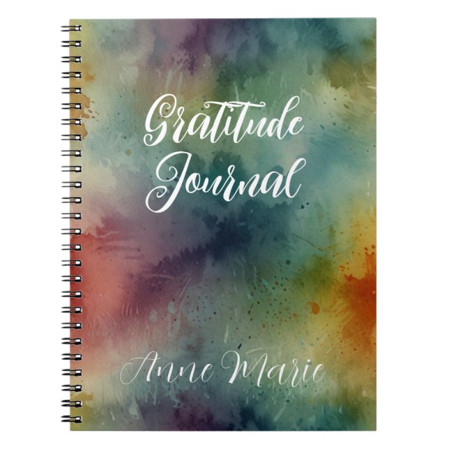 Daily Gratitude Journal | Mindful Reflection  Notizblock (Vorderseite)
