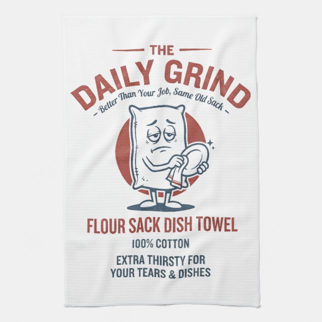 Daily Grind Kitchen Towel Geschirrtuch (Vertikal)