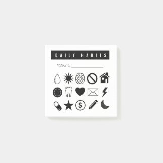 Daily Habit Tracker Publier ses Post-it Notes