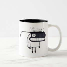 Daily-Monster-91 Zweifarbige Tasse