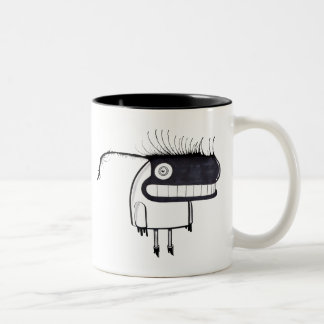 Daily-Monster-91 Zweifarbige Tasse